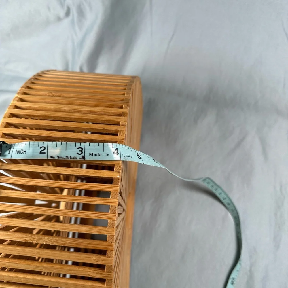 NWOT Bamboo Ark Top Handle Bag - Picture 7 of 7